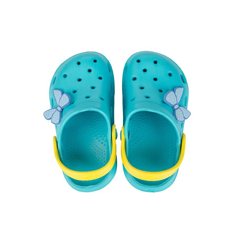 Perforated Clogs with Motifs